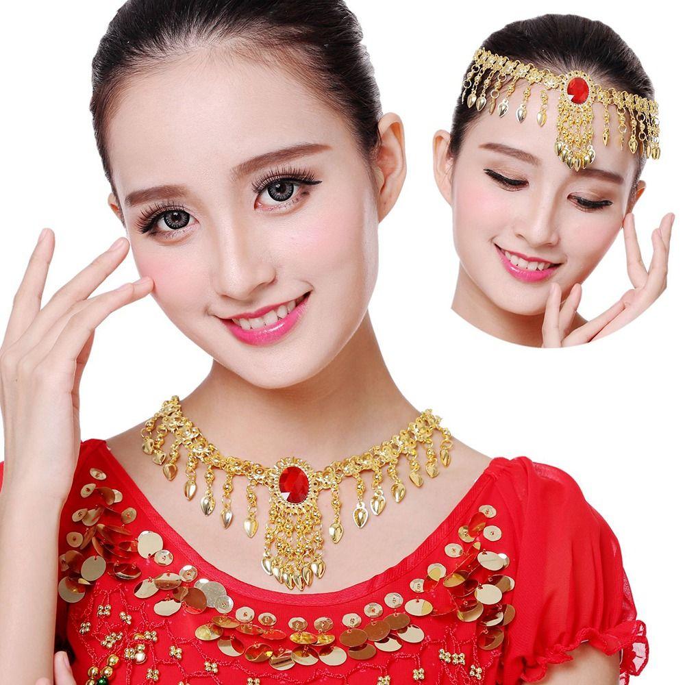 Bead Head Chain Performance Accessories Belly Dance Costumes Head Accessories  Hairband