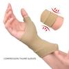 1Pair Breathable Wrist Thumb Compression Arthritis Gloves Wrist Support Brace with Gel Thumb Injury Pads for Pain Relief
