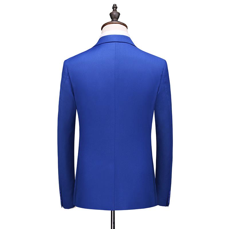 Herren Übergröße Zweireiher Britischer Slim Fit Anzug