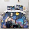 Anime Genshin Impact Xiao SUCROSE Qiqi Duvet Cover Cartoon Bedding Sets Bed Set Quilt Comforter Covers Home Textiles