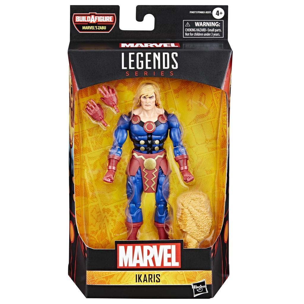 Hasbro Marvel Legends Serie Ikaris Comics Sammlerstück 6 Zoll (15 cm) Actionfigur mit Build-A-Figure-Teilen, F9077, Authentisch