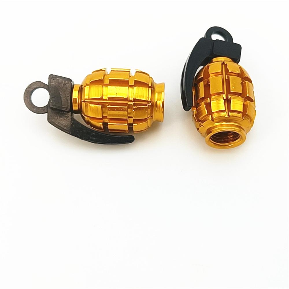 

4pcs Fashion Exquisite Pendant Small Hand Grenade Bomb Keychain Pendant