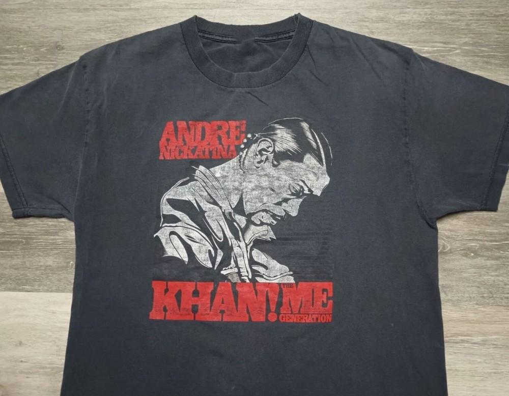 Andre Nickatina Khan! Me Generation T-shirt Cotton Tee All Size S-5XL Unisex T-Shirt XXXXL