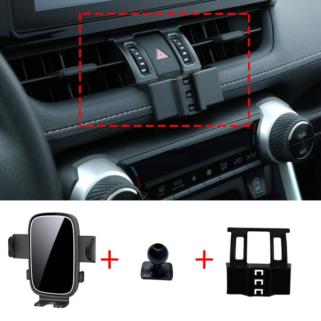 Passend für Toyota RAV4 2019 2020 2025 2025 2025 2025 RAV 4 XA50 Hybrid Navigation Handyhalter Halterung Maßgeschneidertes Auto Zubehör