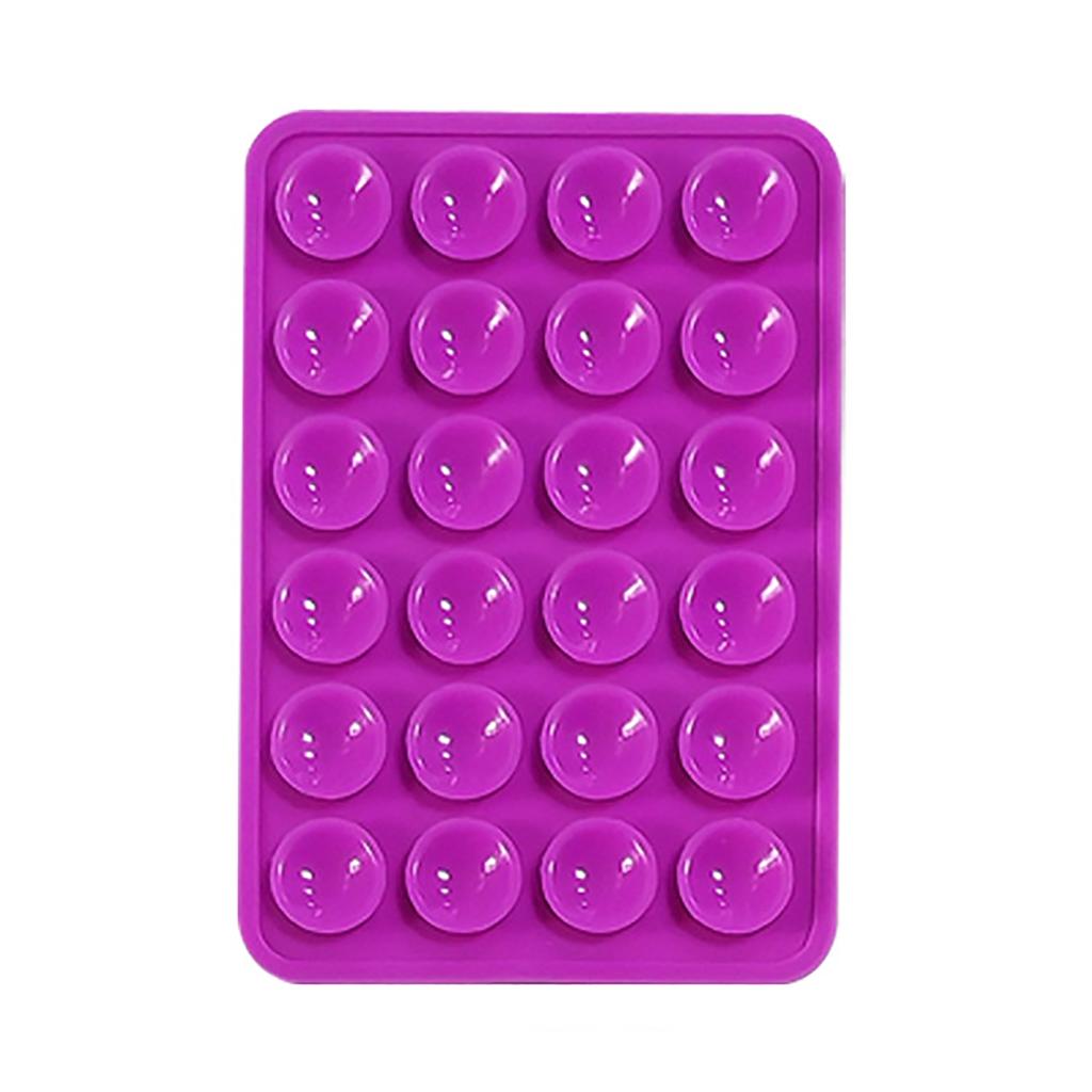 Silicone Suction Cup Phone Holder Multifunctional Suction Cup Wall Stand Square Anti-Slip Single-Sided Case Mount Back Sticker