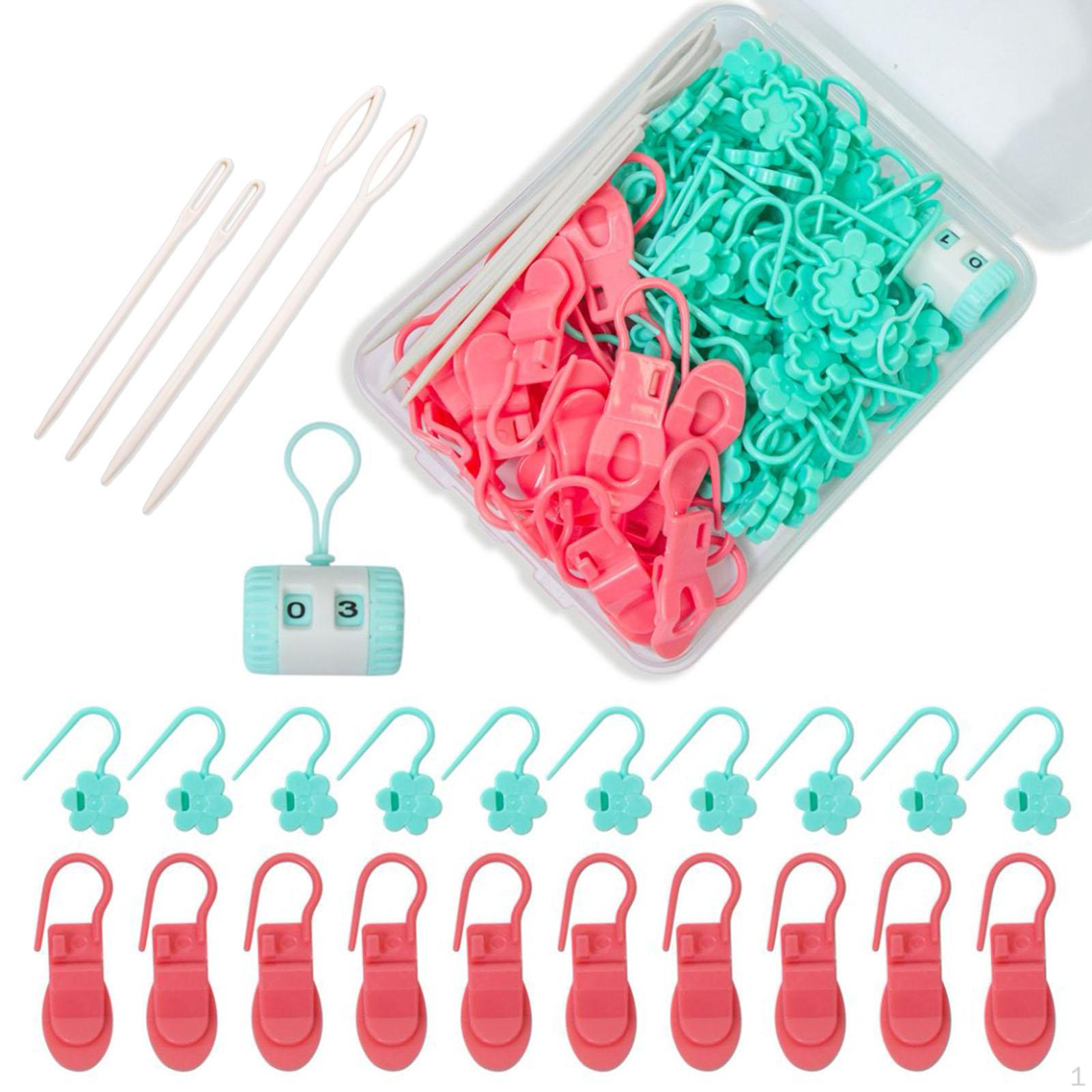 

Красочные, мягкие и милые многофункциональные маркеры для вязания крючком, для вязания, шитья. розовый