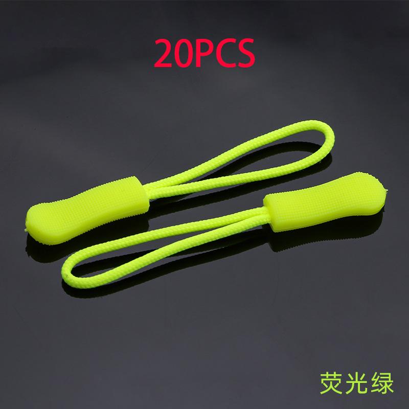 20Pcs Replacement Zipper Pulls Cord Extender for Backpacks Jackets Luggage Purses Handbags