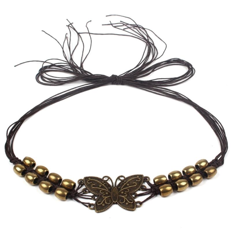 Регулируемая Декоративная Лента-Повязка в Виде Бабочки для Шляпы, Пояса, Аксессуаров, Универсальная Модная Соломенная Шляпа от Солнца, Декорация 1