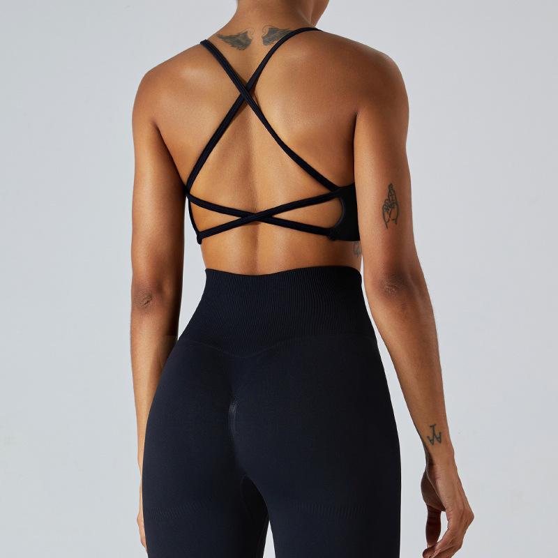 New Seamless Yoga Bra, Quick Drying Yoga Vest, Sexy Back, Suspender, Sports Bra, Fitness Suit
