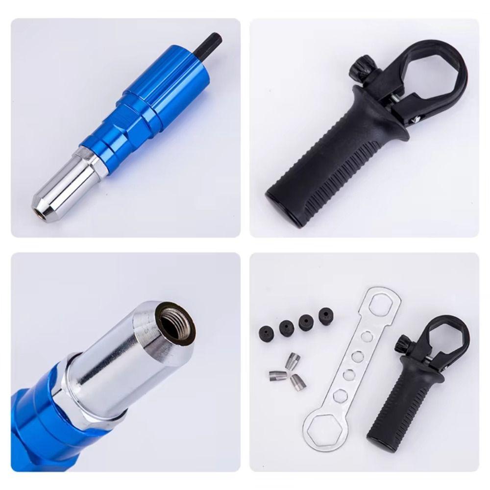 Aluminum Zinc Zinc Alloy Cordless Rivet Nut Stapler Drill Adapter Pull Rivet Tool  Industrial Applications