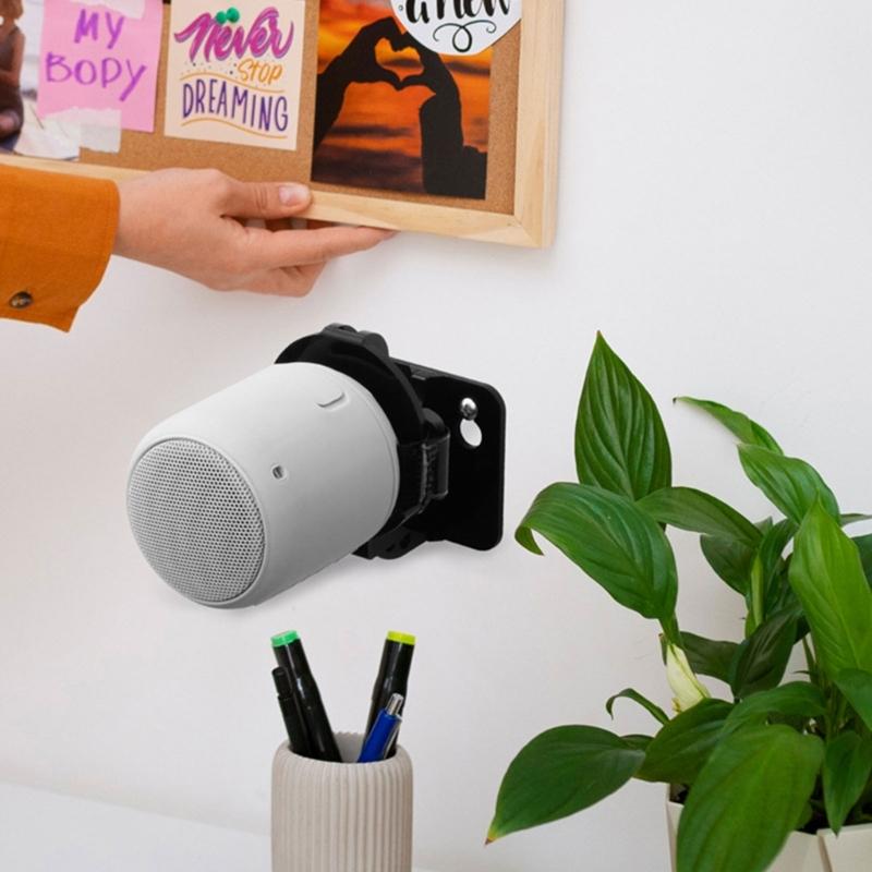 Space Saving Speakers Shelf, Secure Acrylic Wall Bracket for SRS-XB13/XB100 Portable Bluetooth-compatible Speakers