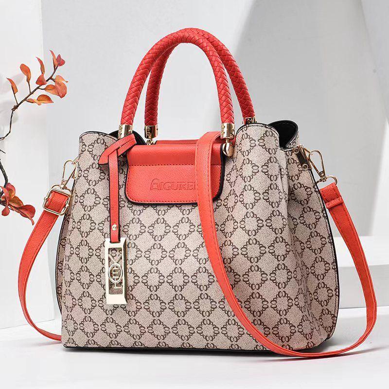 

Women s Chic 2025 Soft Leather Feel Tote: Versatile Large Handbag for Shoulder or Crossbody Wear