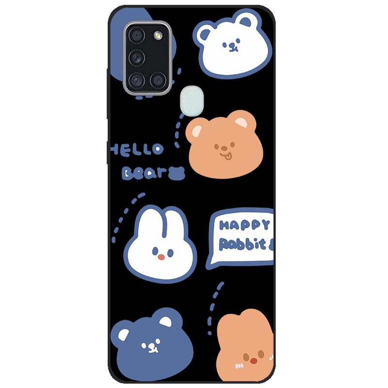 For Samsung A21s SM-A217F/DSN Back Cover tpu Soft Silicone Phone Case For Samsung Galaxy A21s Case Mobile Phone black coque new