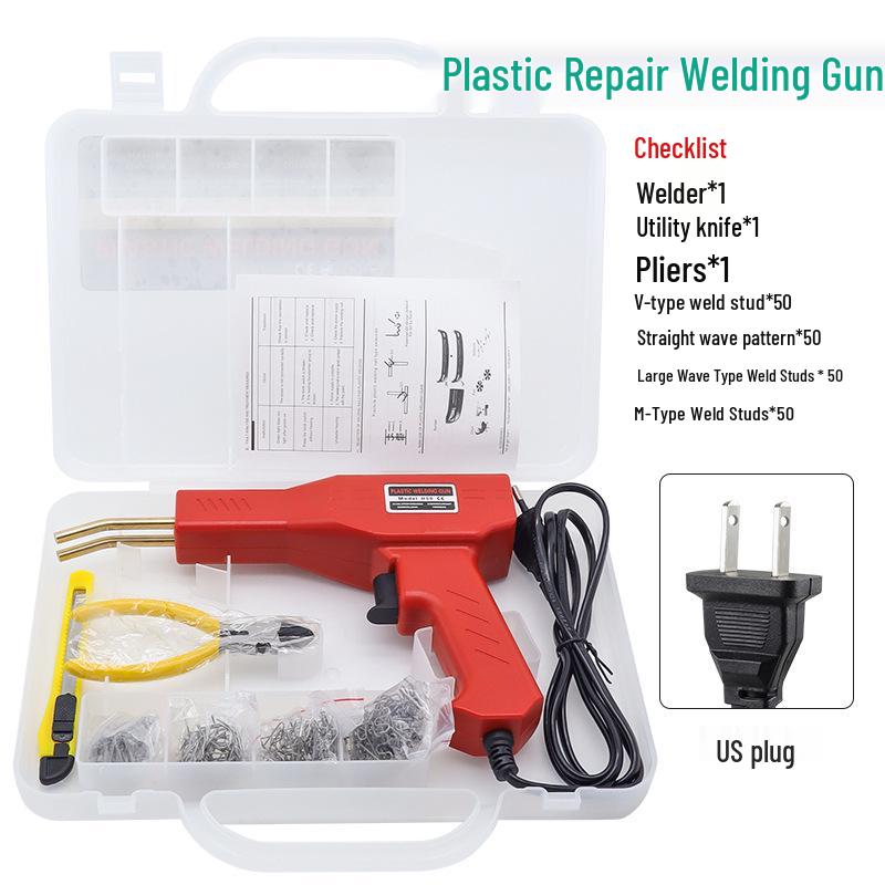 Car Bumper Plastic Welder Gun: Electronic Repair Tool for Toys & Cracks