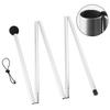 6.6ft Canopy Pole Foldable Beach For Camping Party