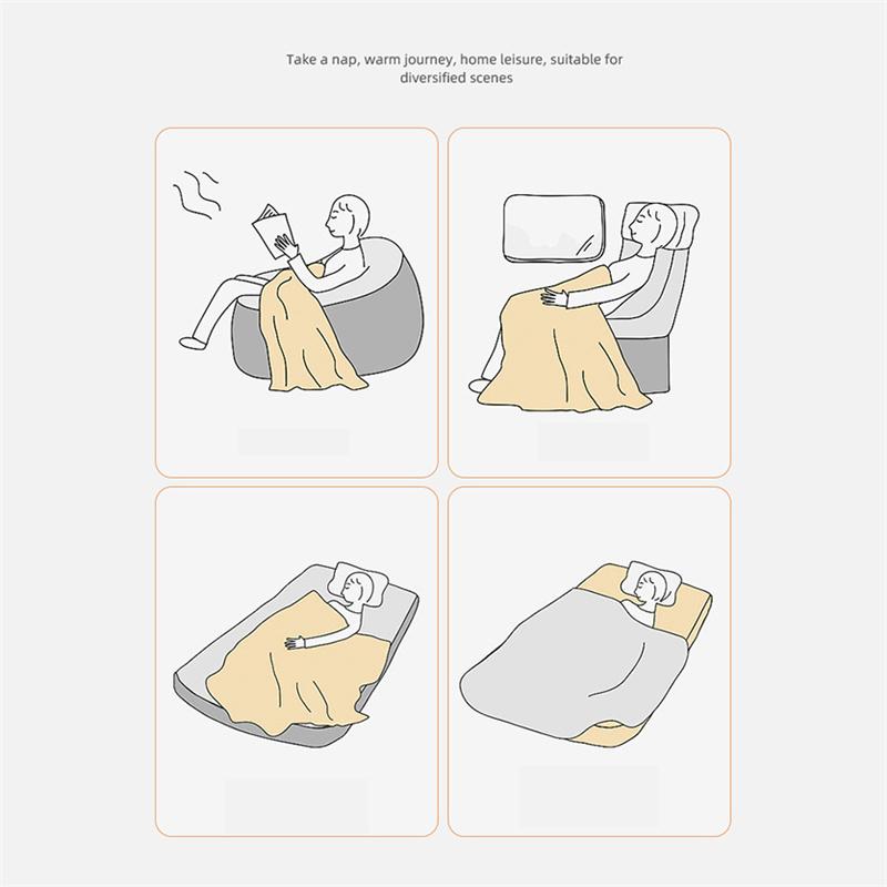 Jednobarevný flanel Klimatizace Deka Prostěradlo Coral Velvet Throw Deka Pohovka Deky Přikrývky