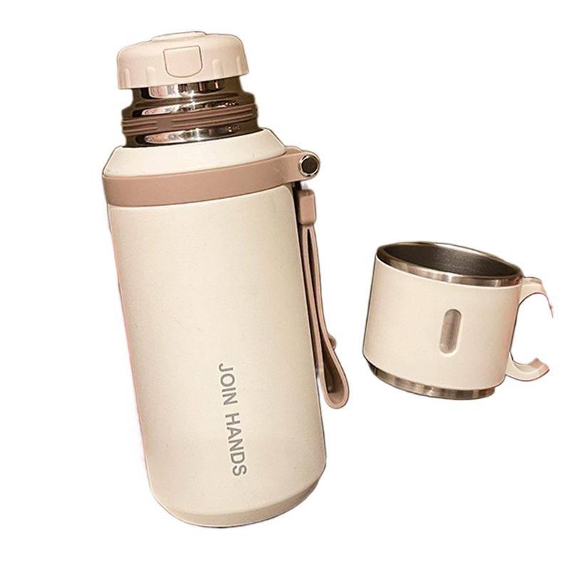 High-Value 316 Stainless Steel Insulated Water Cup with Lid - Large Capacity, Portable, Food-Grade, Ideal for Tea