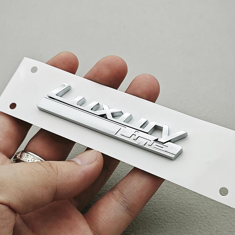 3D ABS Sport Luxury Line Emblem Car Fender Badge Stickers For BMW 520i 530i 330i 320i 518i F30 F10 G30 G20 E46 E39 Accessories