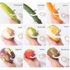 Electric Peeler With 3 Stainless Steel Blades, 3 In 1 Electric Potato Peeler Set