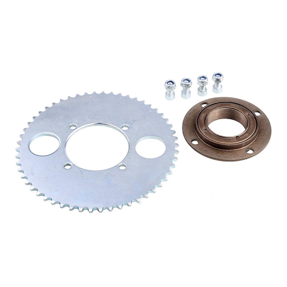 Motorcycle T8F 36 Tooth Rear Chain Sprocket 4 Hole Freewheel Adapter For 47cc 49cc Minimoto Pocket Bike Gas Petrol Goped Scooter