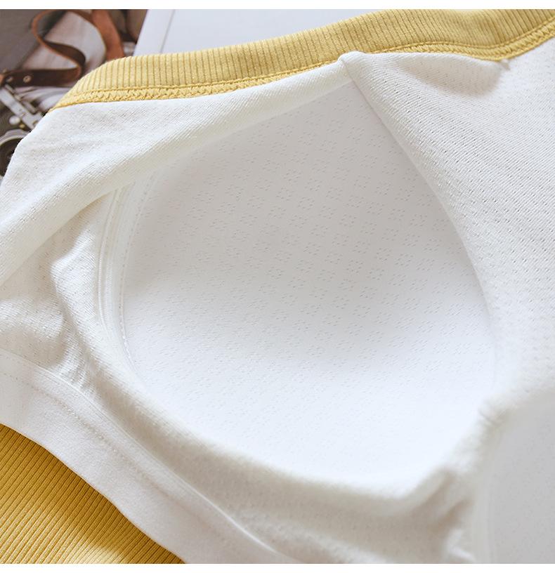 Dámský top bez rukávů, slim fit, halterový střih, krátký top s vycpávkami na hrudníku – bez kostic, krátké tílko.