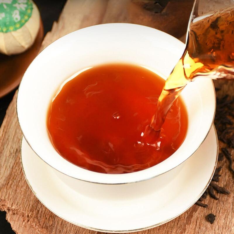 Seleziona Tè Pu-erh Buccia d'Arancia Piccola Autentico Tè Nero Biologico Vecchio Cotto 250g