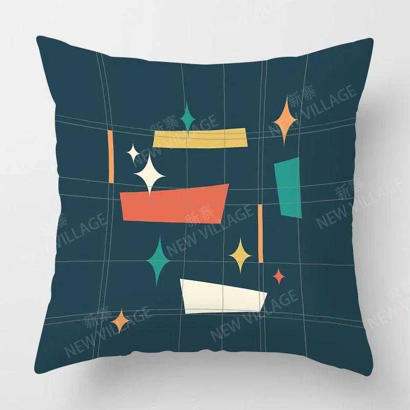 Nordic Fall Home Decor Autumn Throw Pillow Case Sofa Cushion Cover Modern X  X X  X Geometry