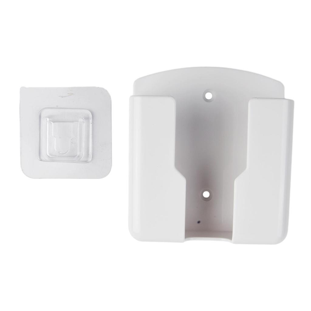 Storage Shelf Wall Mounted Holder Home Wall Mounted White 1pcs ABS