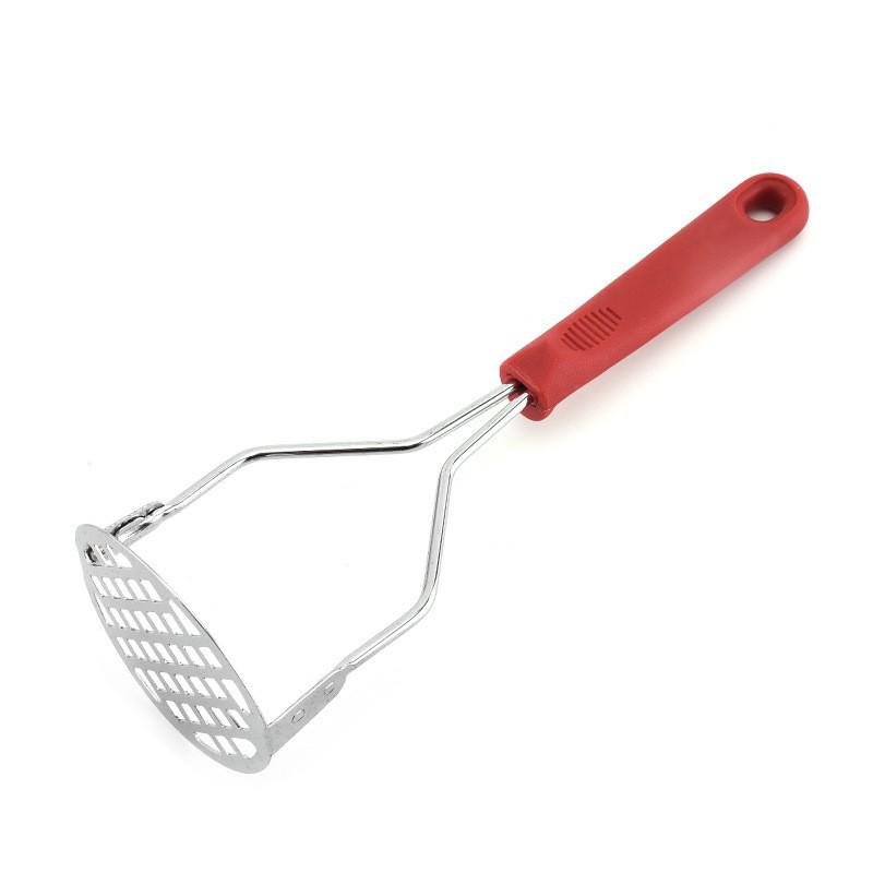 

Stainless Steel Potato & Garlic Masher Tool червоний