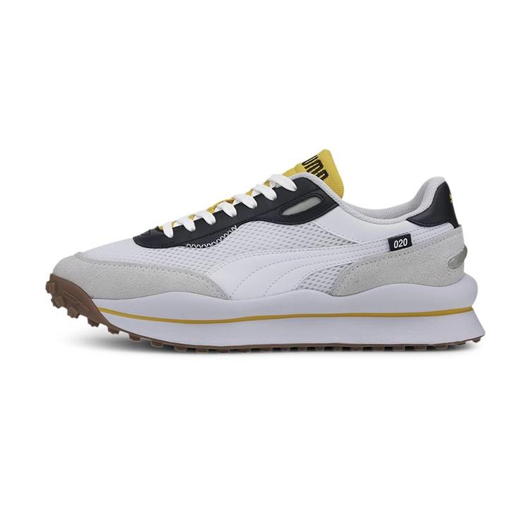 PUMA Style Rider  Warm Texture - White  Men s 373382-03 EU 44