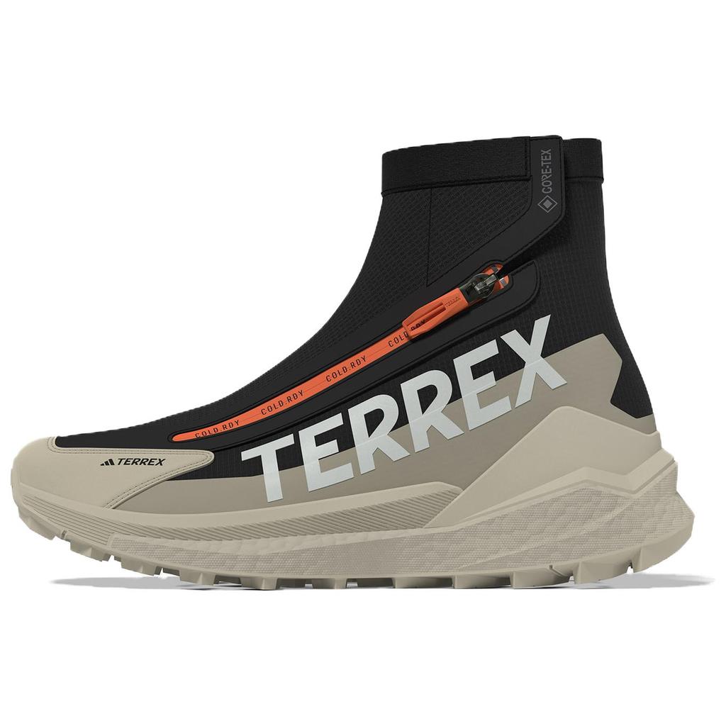 Adidas Terrex Free Hiker 2 Cold.RDY GORE-TEX Wonder Beige Black Orange Men Sneakers Core-Black Semi-Impact-Orange IH5537
