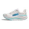 HOKA Bondi 9 White Blue Men Sneakers 1162011-WKB