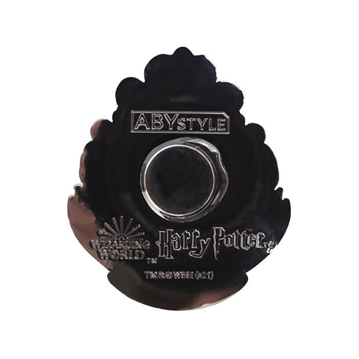 Aimant - ABYstyle - Harry Potter - Écusson de Poudlard - Métal - 4,7 cm x 5,5 cm