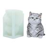 Cats Shape Silicone Candle Molds for Candle Soap Gypsum Decorations, Plaster Silicone Molds Animal Silicone Candle Molds