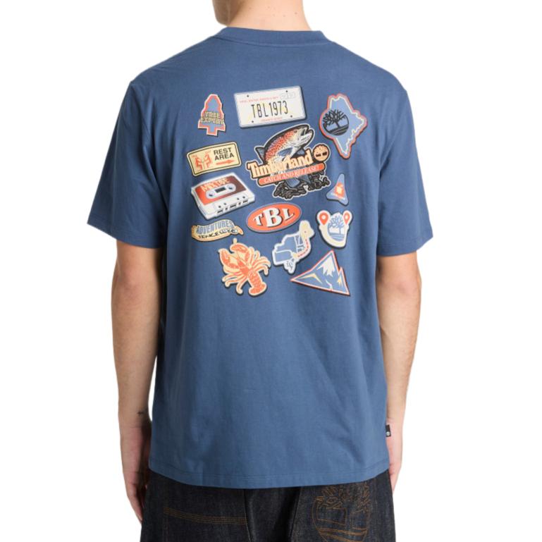 Timberland Printed Breathable Pullover Short Sleeve T-Shirt Men T-Shirts TB0A5SSFEYO1