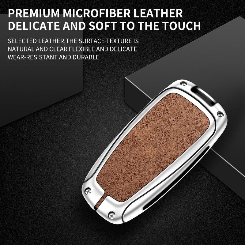 Custodia per chiave remota per auto in lega di zinco per protezione telecomando Ford Ranger Wildtrak per accessori copertura chiave Ford Ranger Wildtrak
