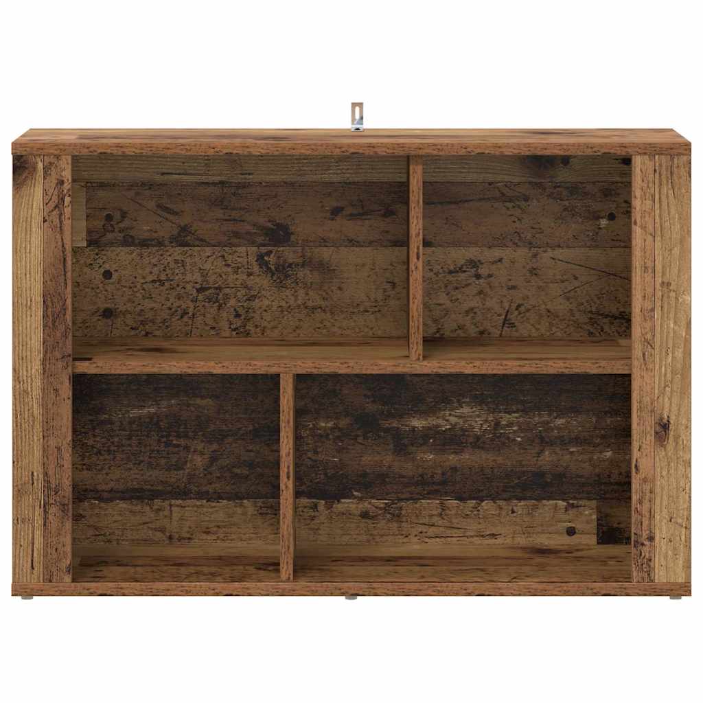Rustic Sideboard Made of Reclaimed Wood 80 x 30 x 53 cm Engineered Wood