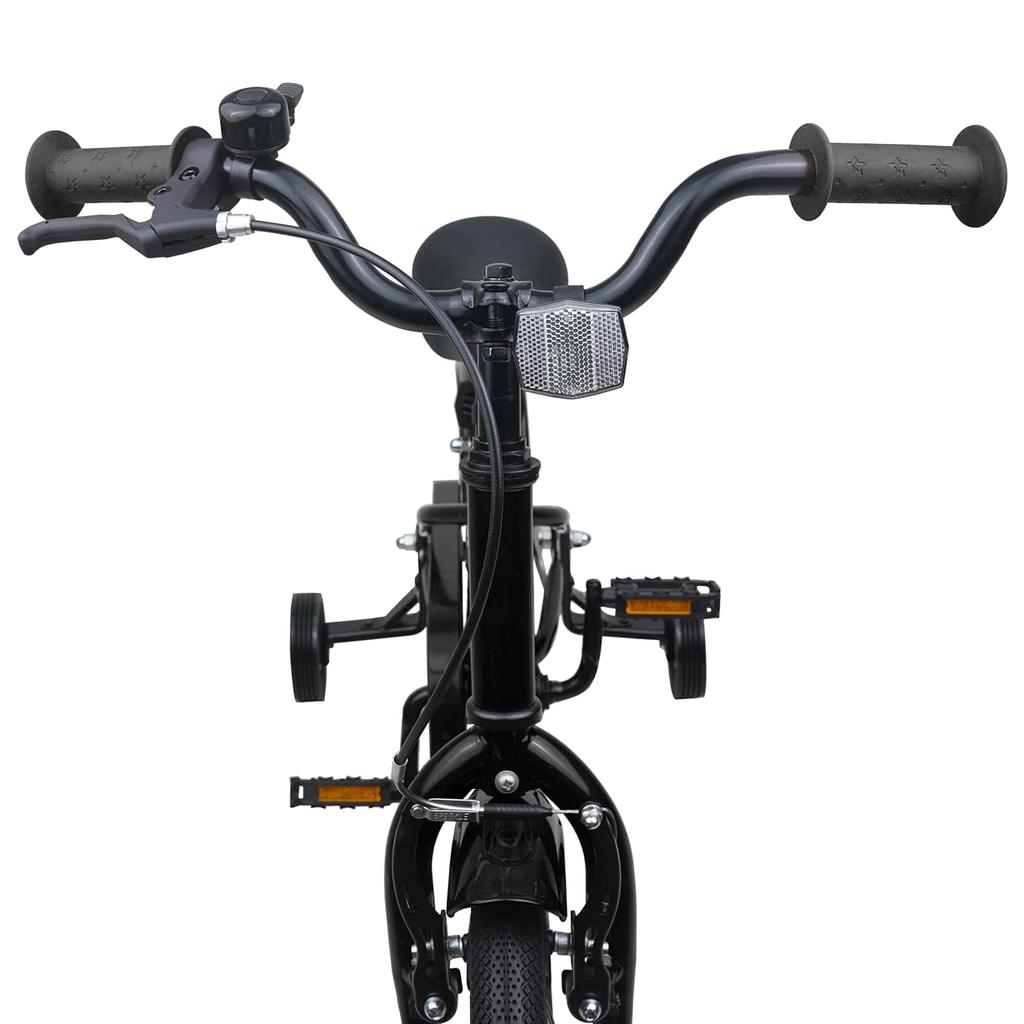 Kids  Bicycle 16 Inch for Ages 4 6 Black