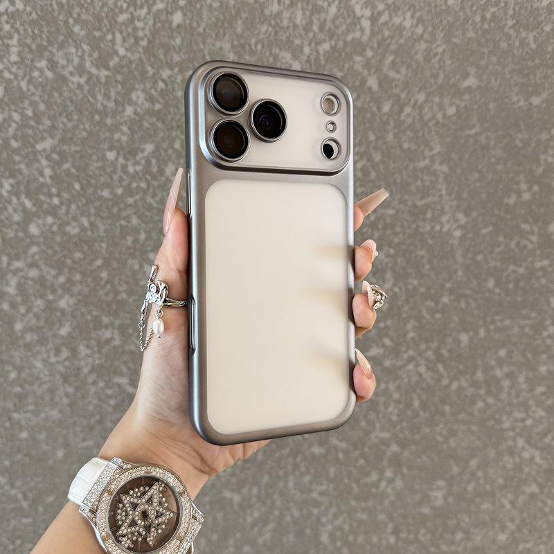 IPhone 17 Pro Max Hülle: Galvanisiert Leicht Vollabdeckung mit Linsenfolie