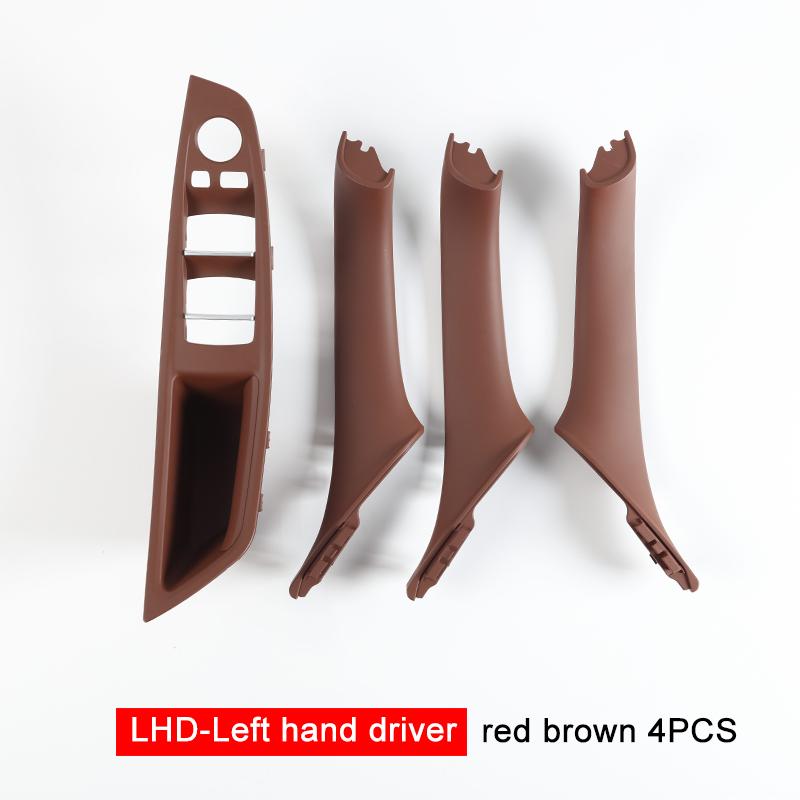 F10 F11 Interior Front Door Armrest Panel Trim Pull Handle Set Replacement For BMW 5 Series F10 F11 520i 523i 525i 528i 535i