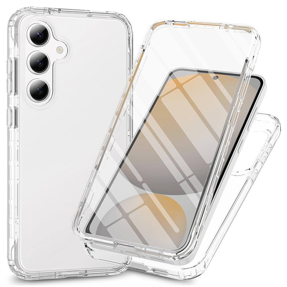 

Чохол для Samsung Galaxy A16 5G/4G PC+TPU Чохол для телефону з прозорою ПЕТ плівкою для екрану Transparent