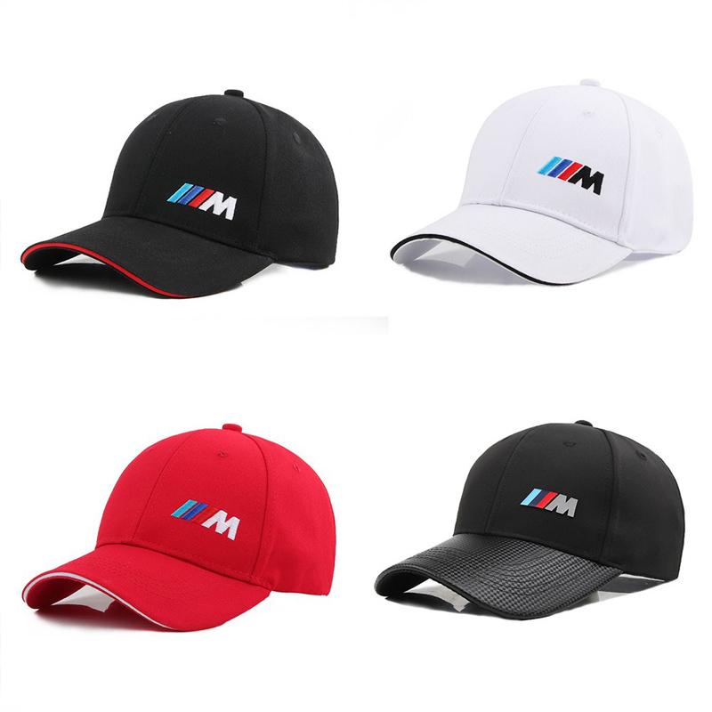 HVHE9 Fashion Embroidery Baseball Hat Car Trucker Outdoor Sport Running Adjustable Baseball Cap For BMW M E90 E91 E92 E93 X3 X5 M5 F18