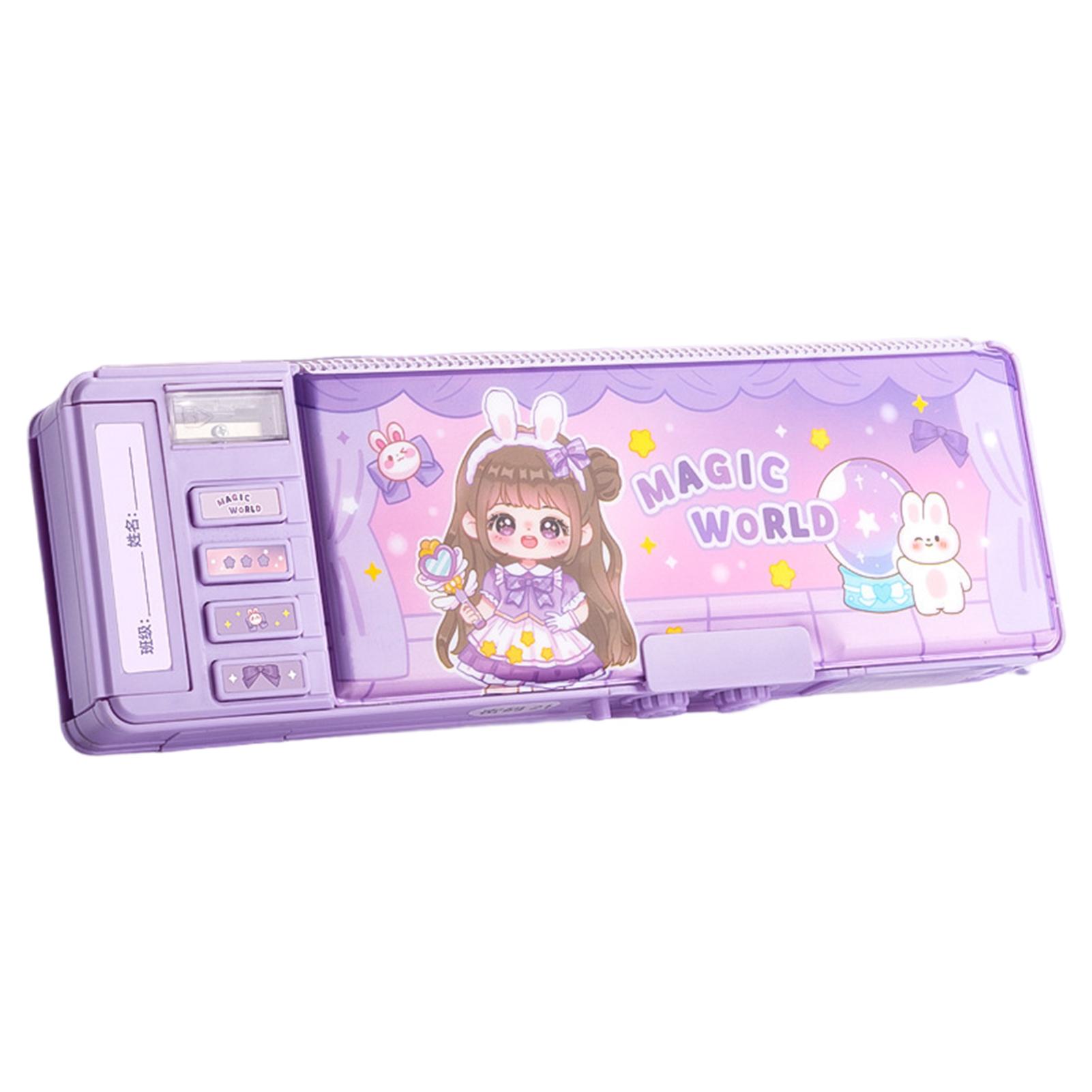 

Large Capacity Pencil Case Double Password Convenient Storage For Office Pencil Case For Office