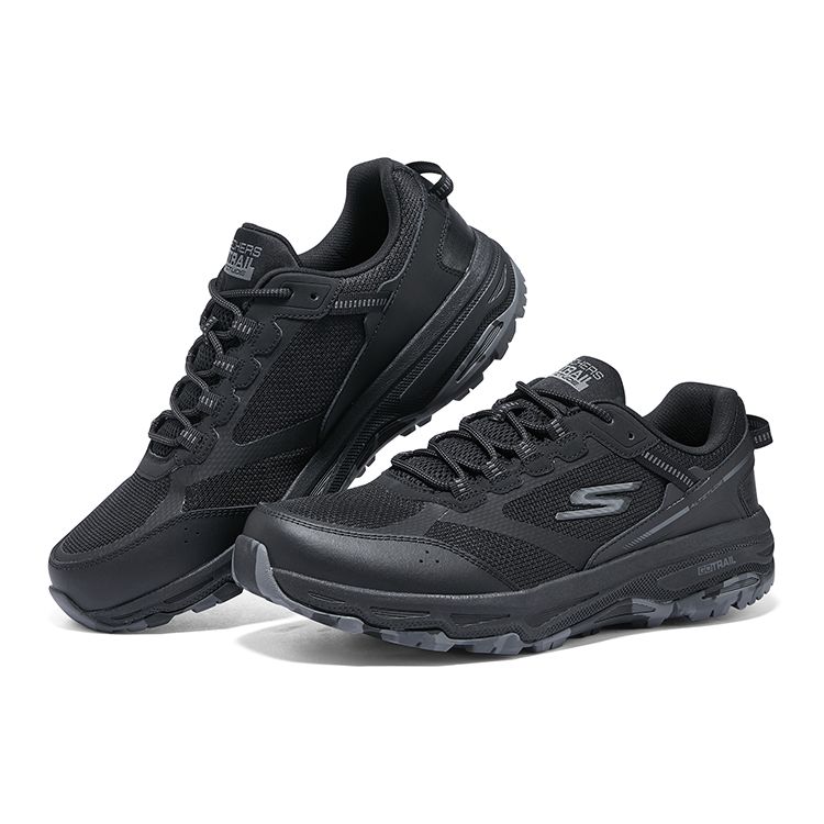 Skechers Go Run Trail Comfortable Lightweight Stable Grip Outdoor Hiking Low Top Trail Running Shoes Men sneaker Black 220917C-BKCC