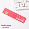 Creative Cartoon Magnetic Bookmark & Ruler - Cute and Inspirational Folding Page Clip