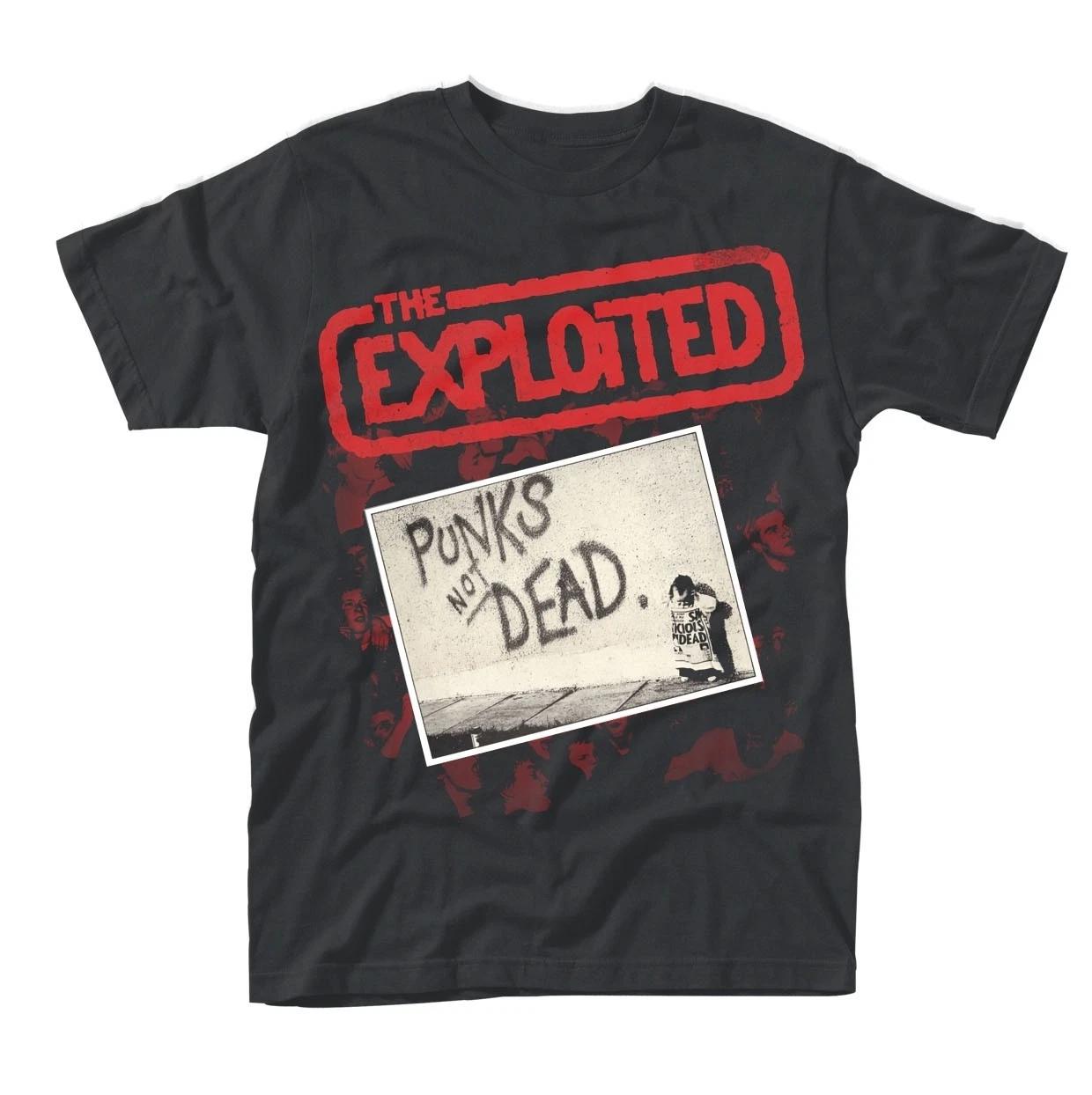 

The Exploited Punks Not Dead Album T shirt - NEW 2XL