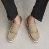 2025 New Model Men's One-Piece Slip-On Loafers, Lightweight Daily Casual Shoes