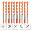 Glass Drill Bit Set Triangular Non-slip Ceramic Tile Punching Drilling Hole Openers Alloy Tile Punching Tools