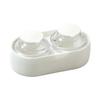 Yousheng Ice Ball Mold Tray 2 Cavity Spherical Ice Maker with Lid Non-Stick Silicone Freezer Mold for Whiskey Cocktails Mocktails Party Beverage