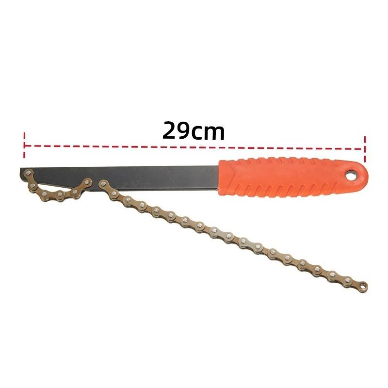 1PC Mountain Bike Card Chain Flywheel Fixed Wrench Flywheel Sleeve Disassembly Wrench Handle Disassembly Tool